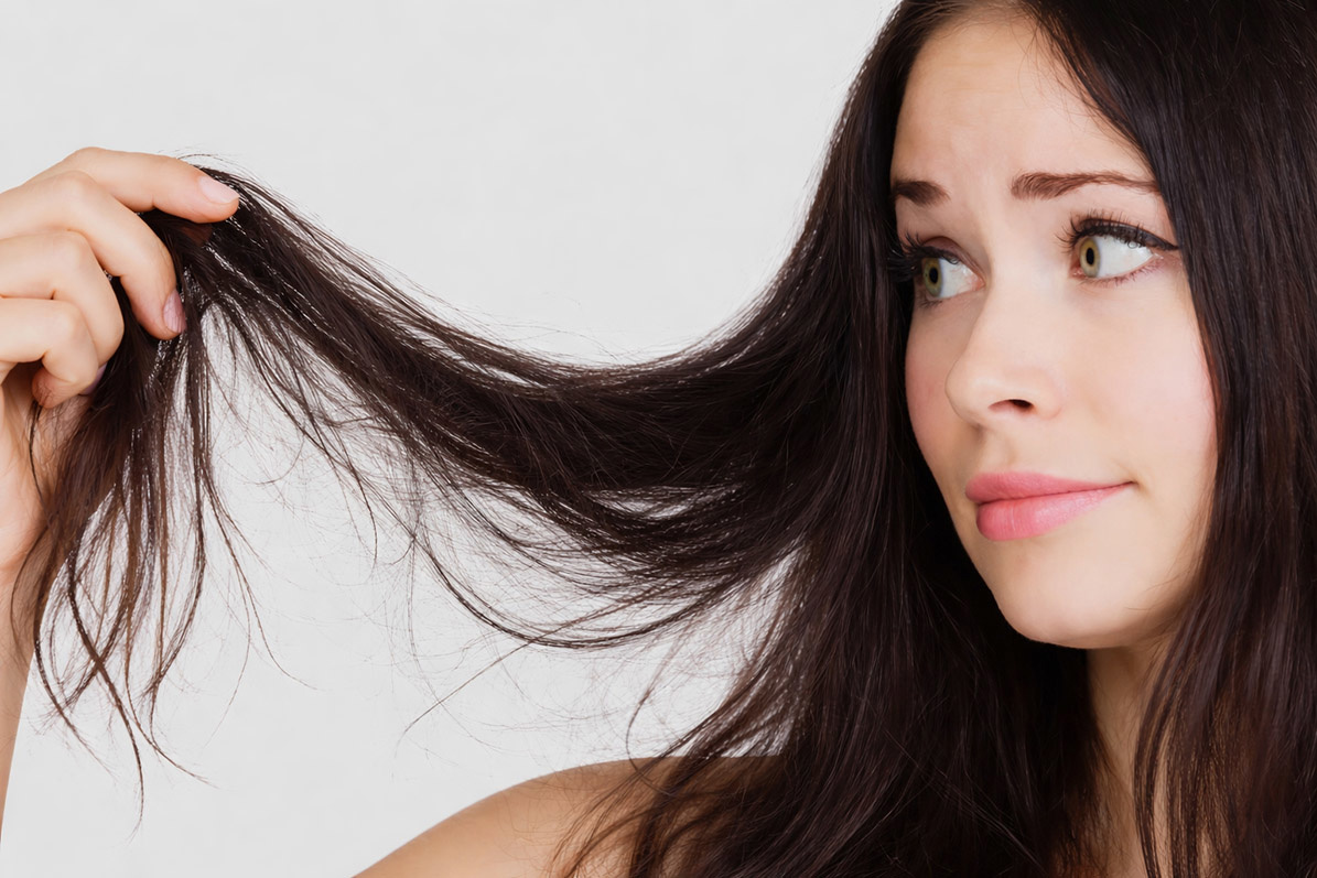 Zsíros vékonyszálú haj ápolása