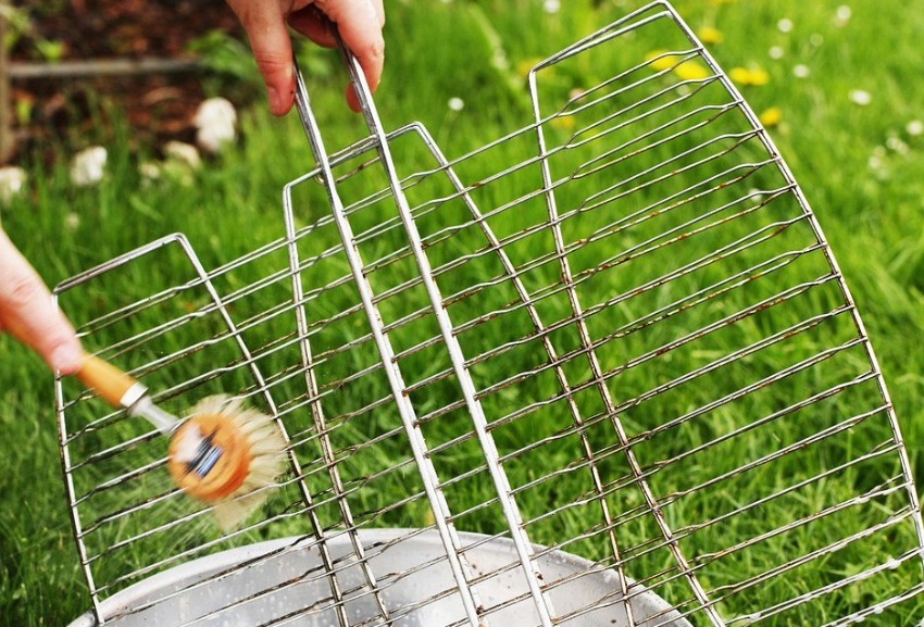 Grillrács tisztítása