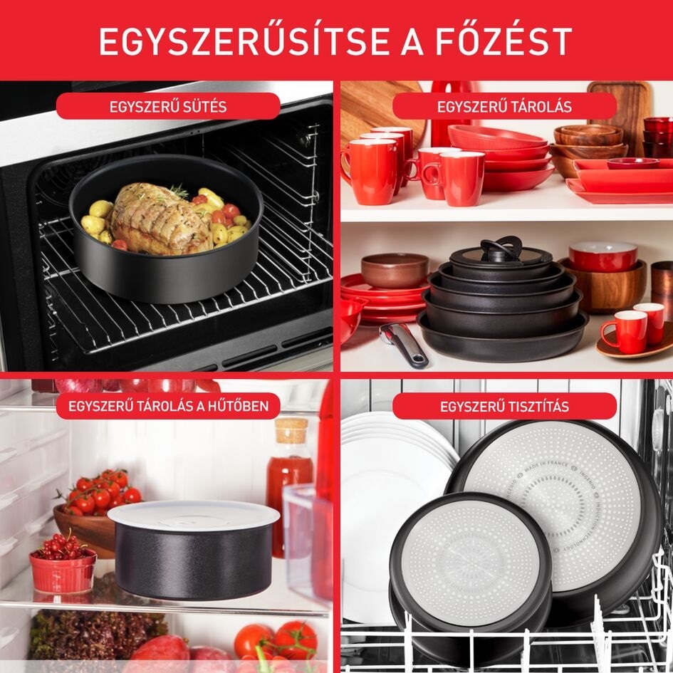 Tefal edénykészlet, 13 db