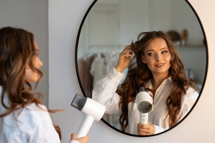 Vékonyszálú haj formázása