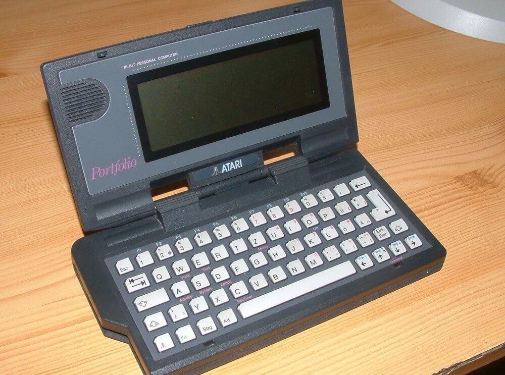 Atari Portfolio zsebszámítógép
