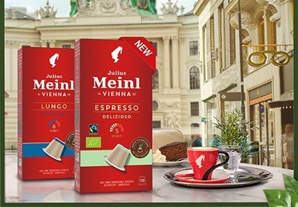 Julius Meinl Nespresso kapszulák