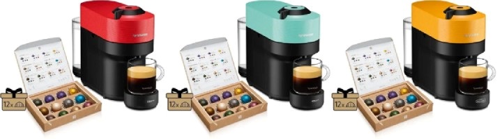 Nespresso Vertuo kávégép dizájn