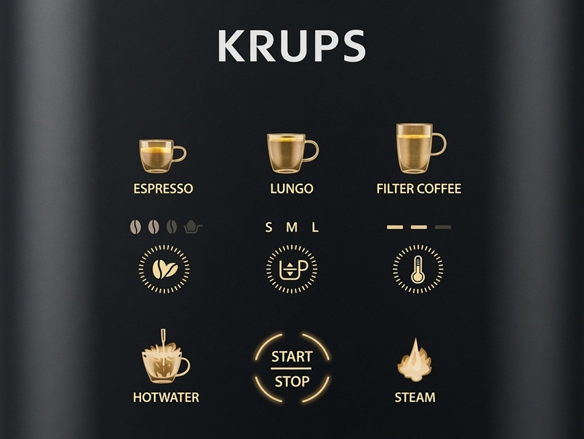 KRUPS Coffee Crush Extra Milk