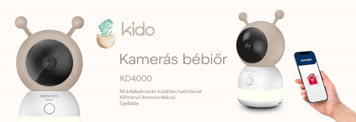 CONCEPT KD4000 Smart Kido bébiőr