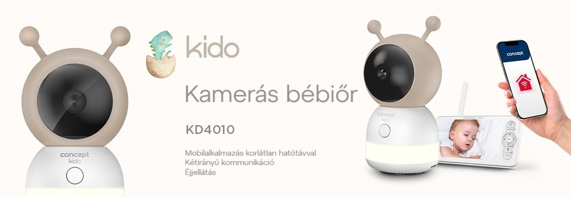 CONCEPT KD4010 Smart Kido bébiőr