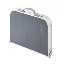 Összecsukható kemping asztal - összecsukva