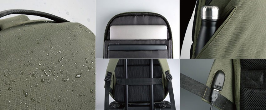 Kingsons Recycled Travel Backpack