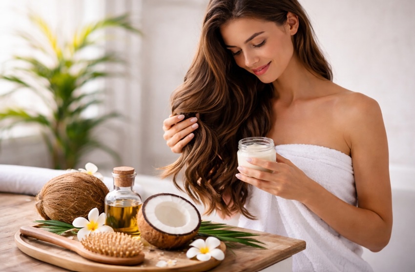 Dús és fényes hajkorona