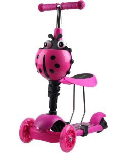 3 kerekű roller rózsaszín