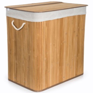 bambusz ruháskosár