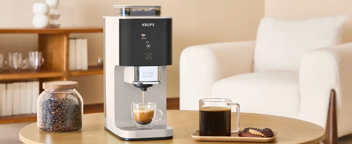 KRUPS Coffee Crush Ivory