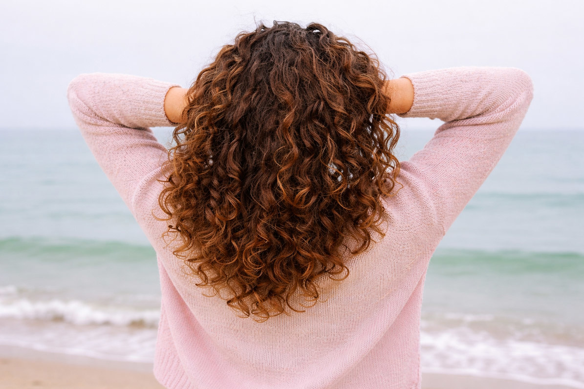 Göndör haj ápolása