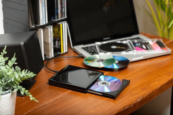 külső USB s CD DVD író olvasó