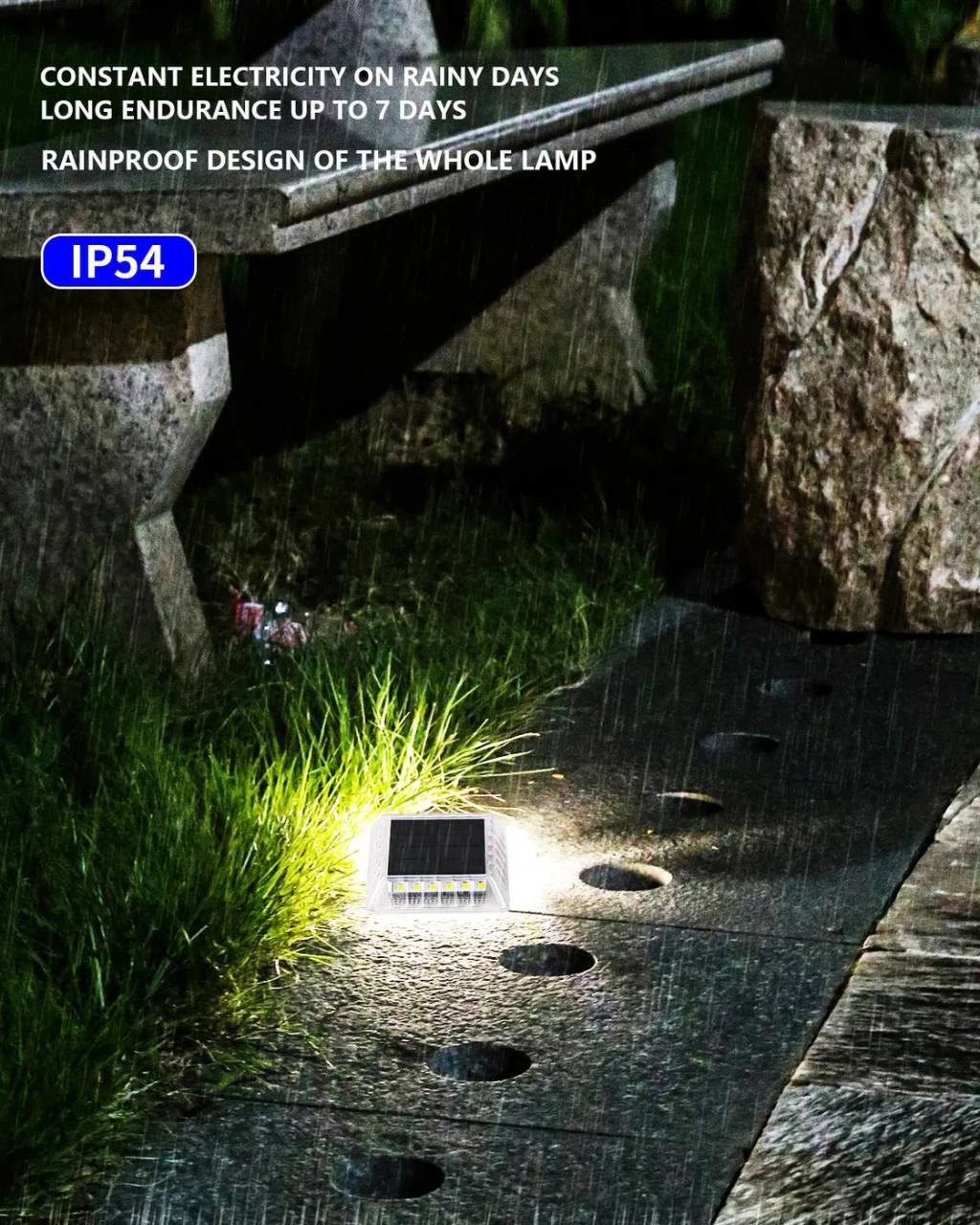 Kerti spotlámpa megvilágítás