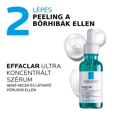 2. lépés - Peeling a bőrhibák ellen