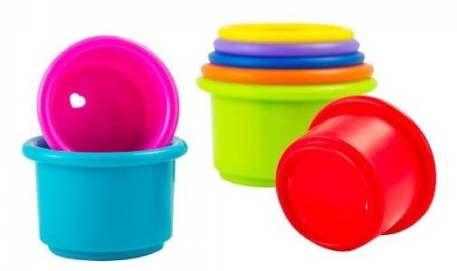 Rakosgatható poharak - motoros képességet fejlesztő játékok