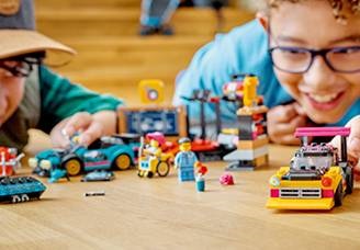 LEGO kocsi építőkészlet gyerekeknek