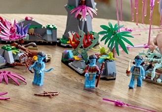 LEGO Avatar világító darabok