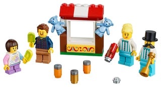 LEGO vidámparkos figurák