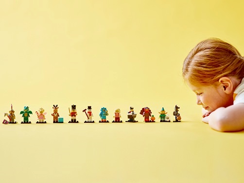 LEGO minifigures témái