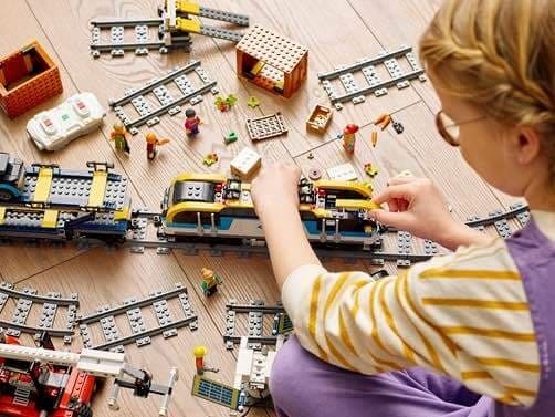 LEGO DUPLO és City vonatok
