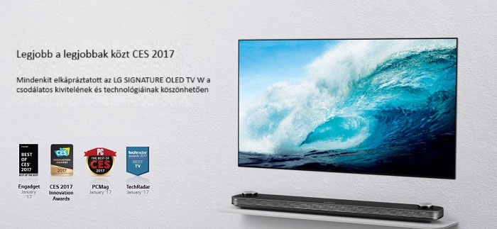 LG OLED TV díjak