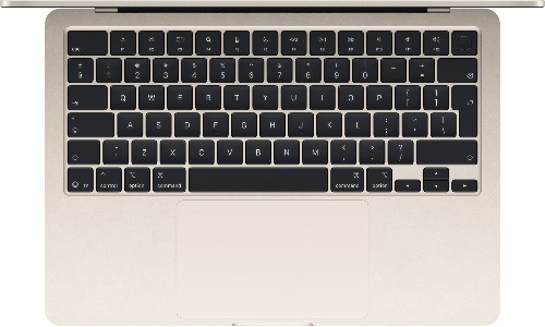 Apple MacBook Air 13 M5 – háttérvilágított billentyűzet