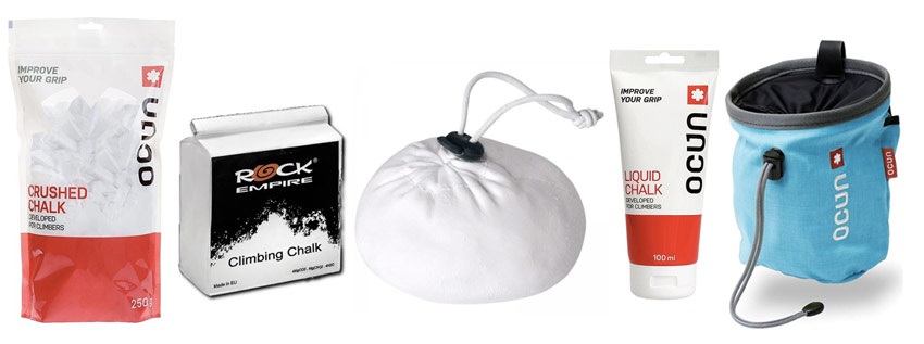 Balról: por állagú magnézium, tömb, golyó, folyékony magnézium, magnézia zsák Magnézium