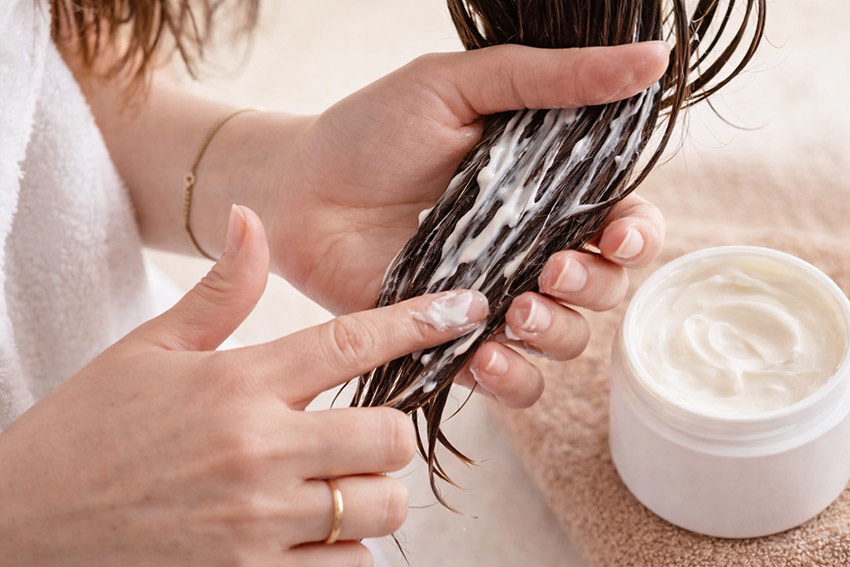 Zsíros haj ápolása