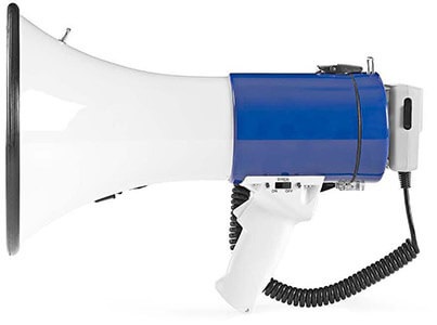Megafon – 1 500 m-es hatótávolság