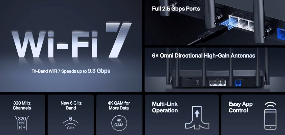 EasyMesh a Mercusys MR47BE-től