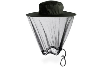 Egy személyes szúnyogháló fejre - kalap