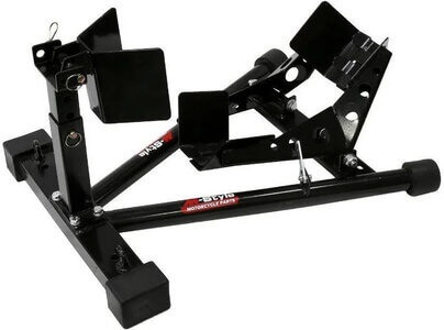 első motorkerékpár emelő állvány