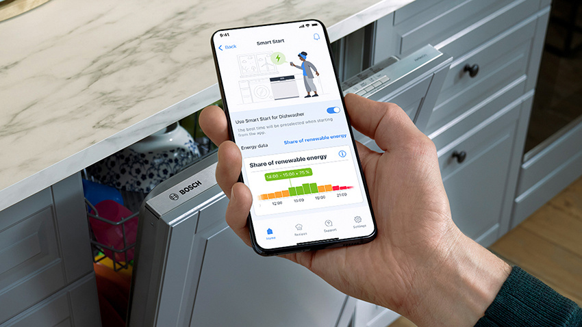 Bosch mosogatógépek Home Connect technológiával