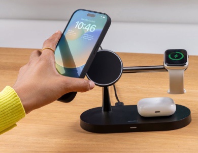 Apple mobiltelefon töltőállomás