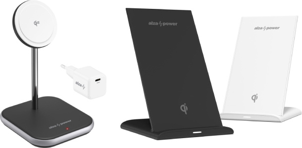 AlzaPower telefontöltő állomás