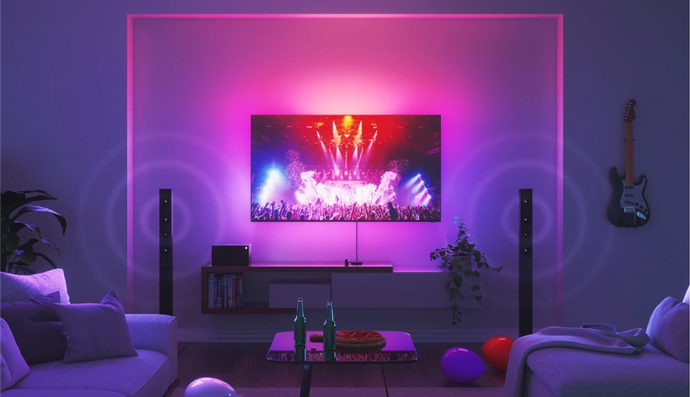 Nanoleaf 4D TV Smarter Kit; LED világítás