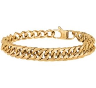 orvosi fém karkötő karabinerrel