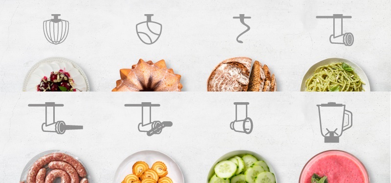 Tescoma President tartozékai