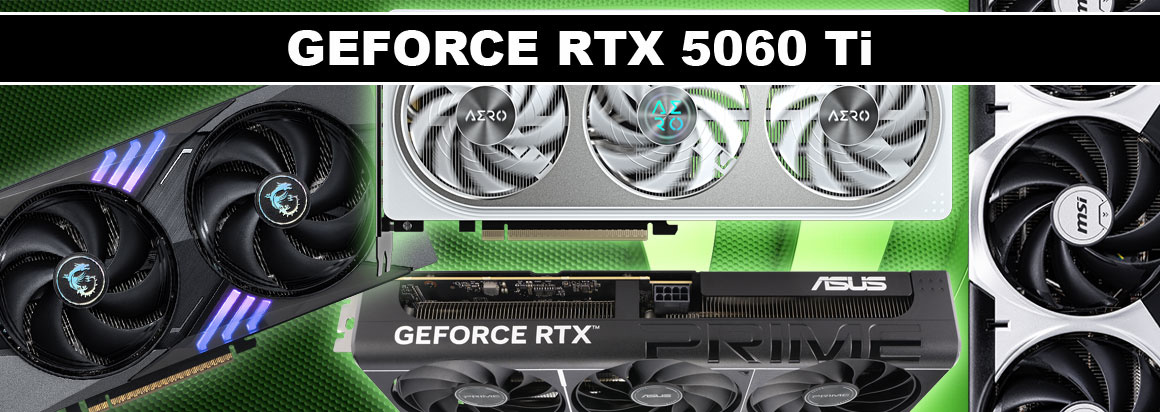 Legjobb GeForce RTX 5060 Ti videókártyák