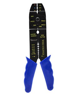 Kábelcsupaszító fogó előre meghatározott átmérőkkel