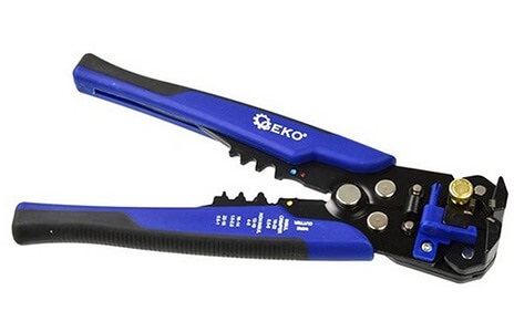 Vezeték csupaszító fogó vágásbeállítással