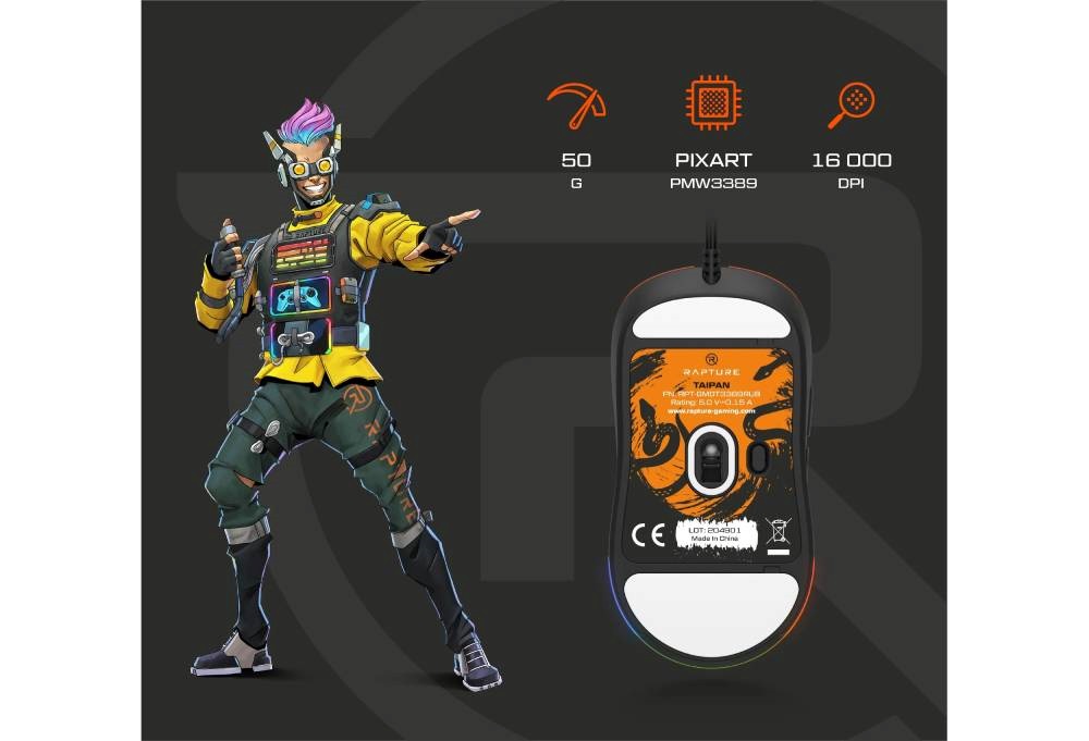 Rapture TAIPAN ULTIMATE gaming egér