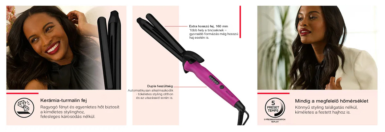 Revlon Easy Heat Precision RVIR1196E hajsütővas