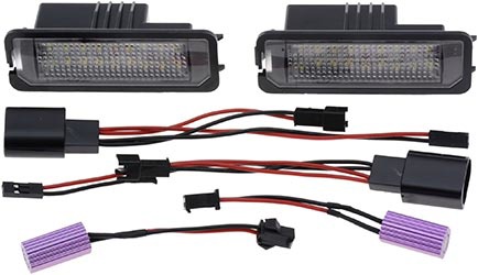 LED rendszámtábla világítás Octavia 2