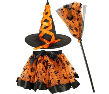 Boszorkányégetés jelmez party kellékek