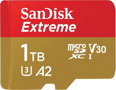 1 TB micro SDXC telefon memóriakártya