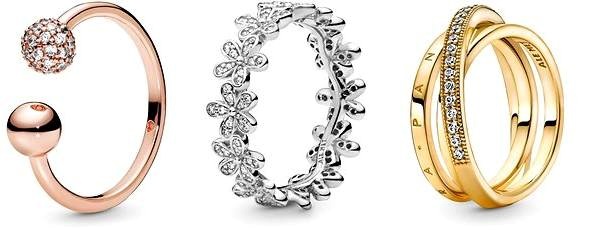 Pandora gyűrűk rose gold