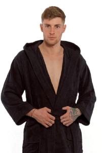 Fekete férfi köntös